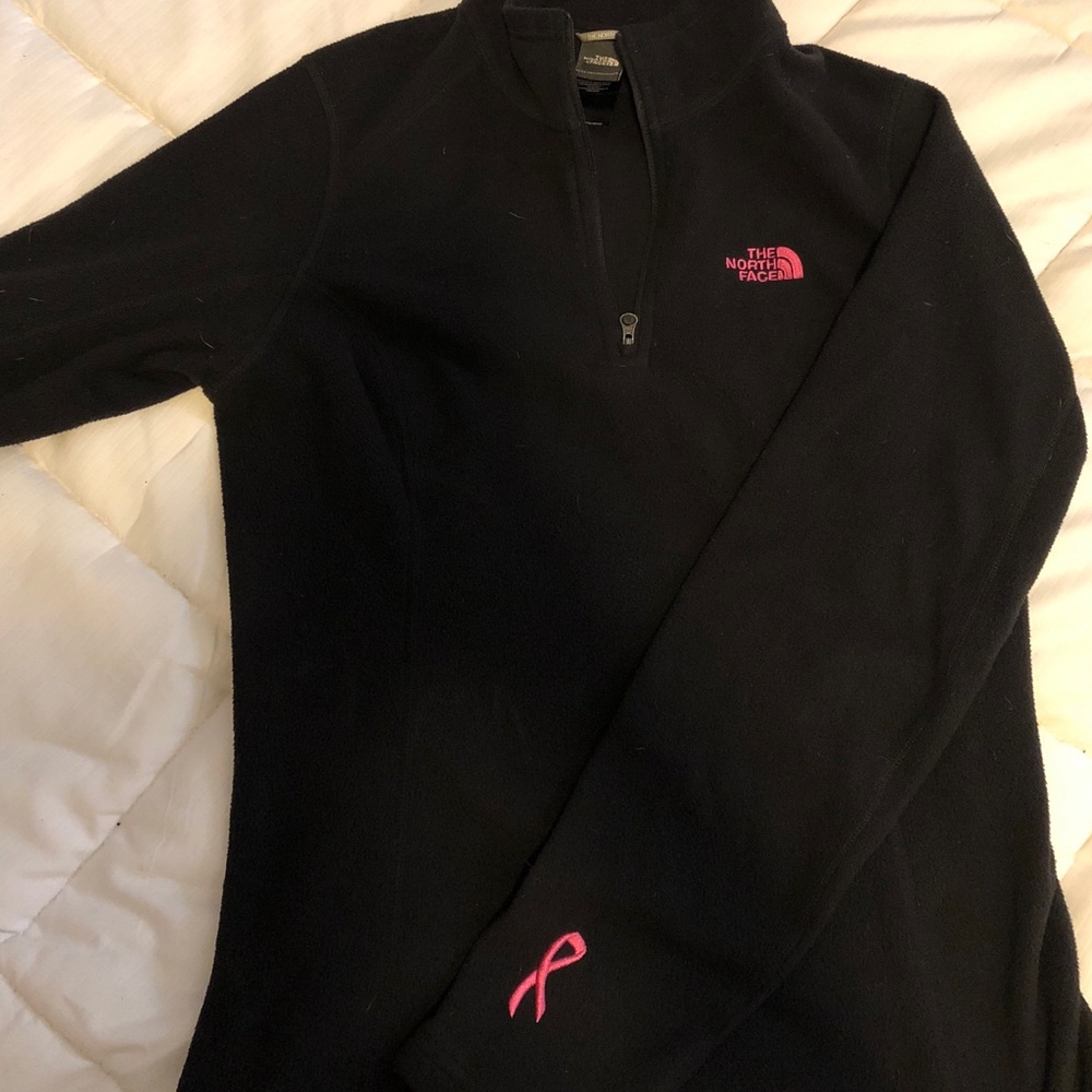 NORTH FACE HALF ZIP FLEECE